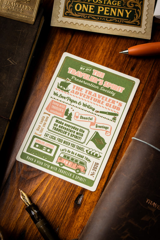 TRAVELER'S 2026 Plastic Sheet (Passport)