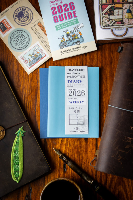 TRAVELER'S 2026 Refill Weekly (Passport)