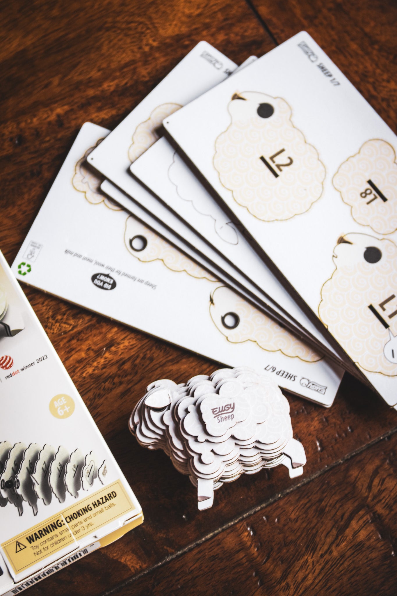 Eco-Friendly Cardboard Puzzle - Tiki