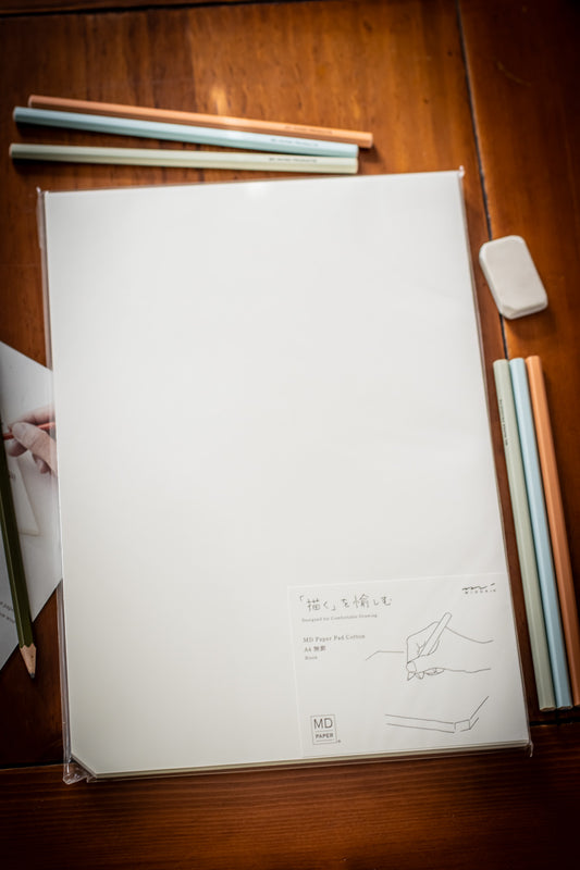 MD Paper Pad - A4 Cotton Blank