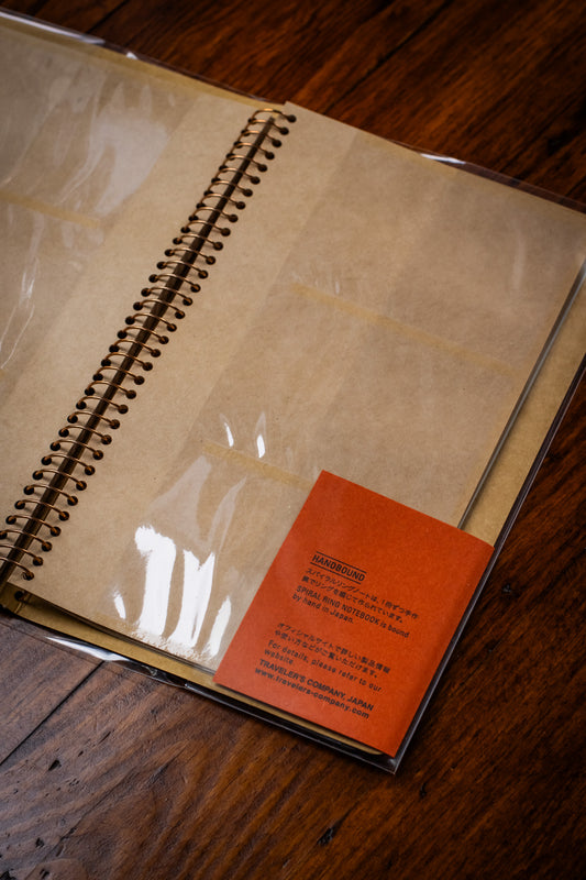 TRAVELER'S Spiral Notebook - A5 Card File