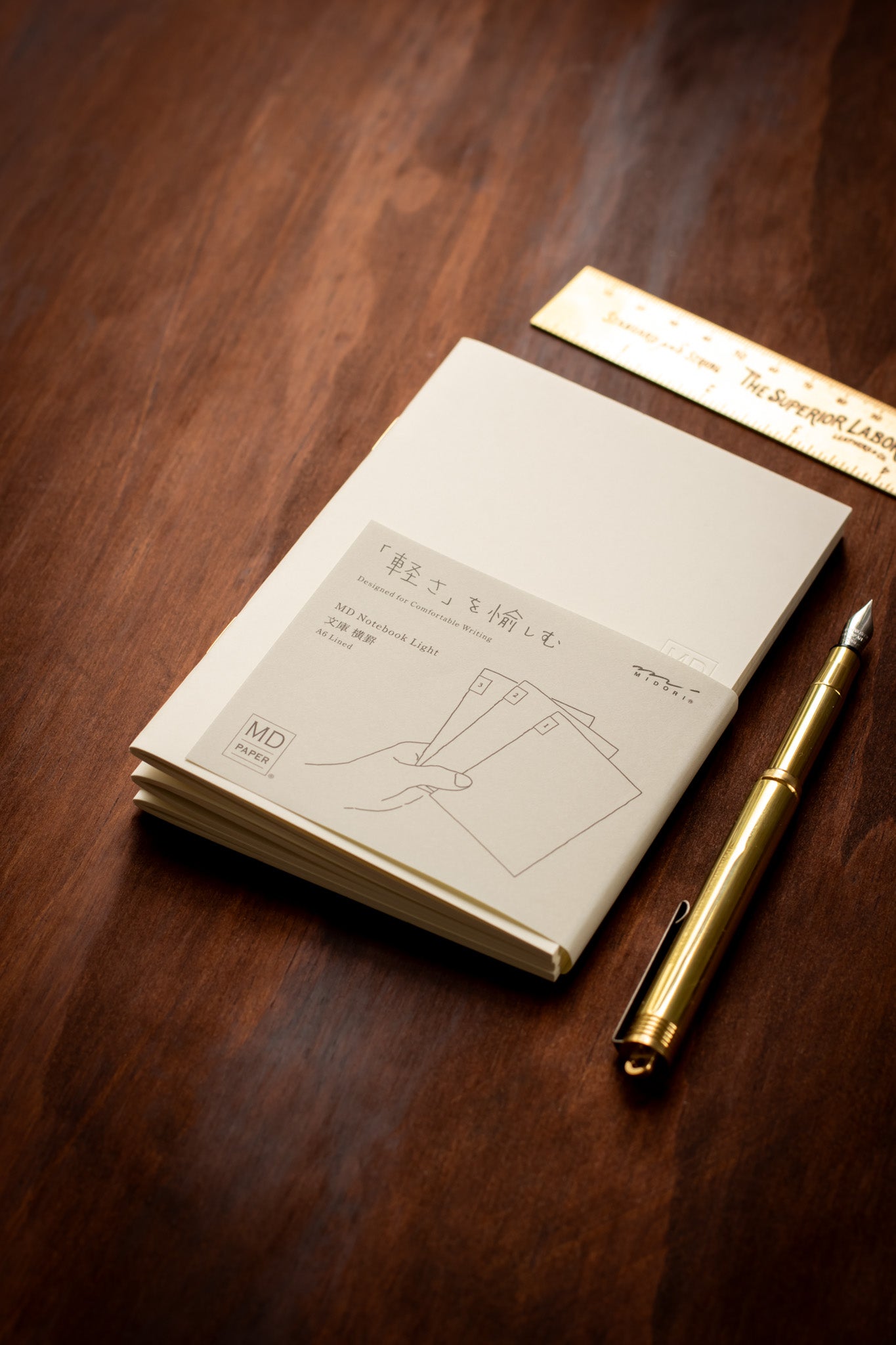 MD Notebook Light - Lined A6