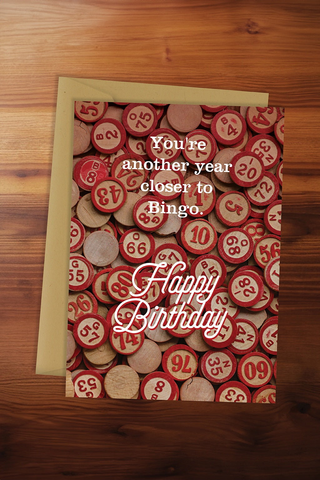 Bingo Birthday Card