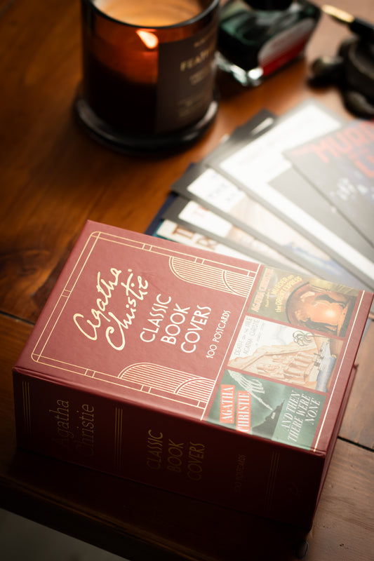Agatha Christie Classic Book Covers: 100 Postcards