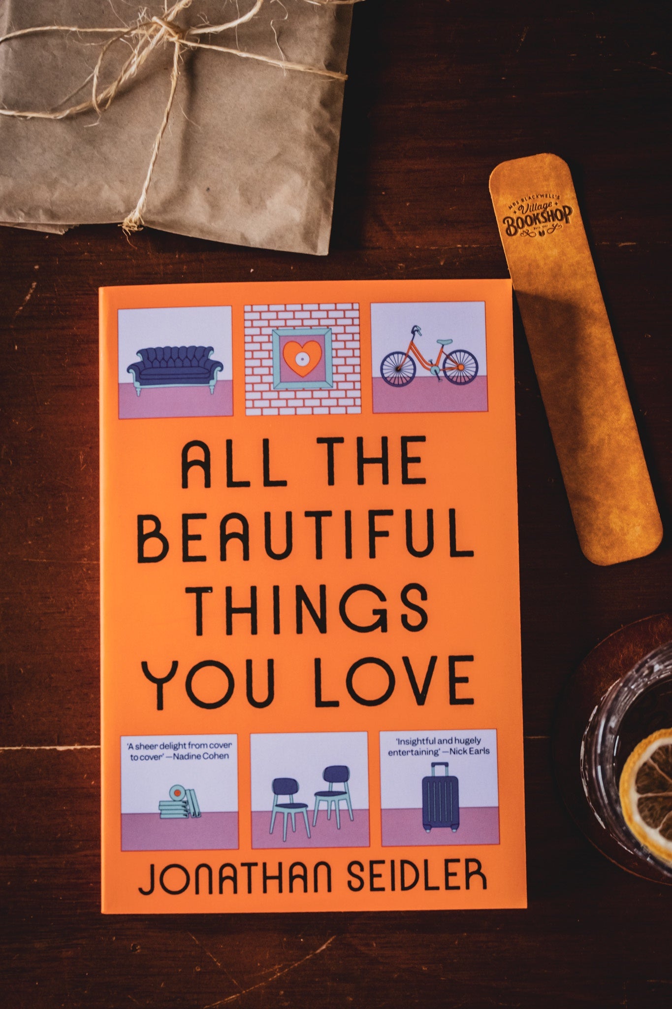  All the Beautiful Things You Love – Mrs Blackwell's Village Bookshop Illustration 