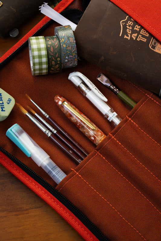 Art Toolkit Zip Case - A5 Duotone Desert