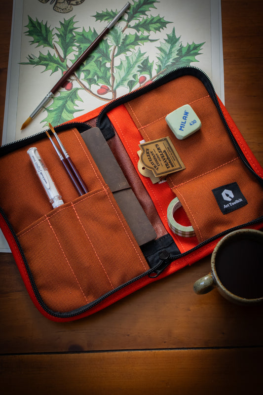Art Toolkit Zip Case - Dueotone Desert