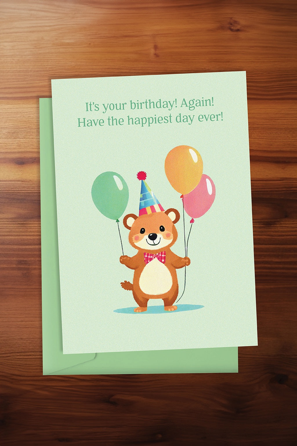 It’s Your Birthday Again Card