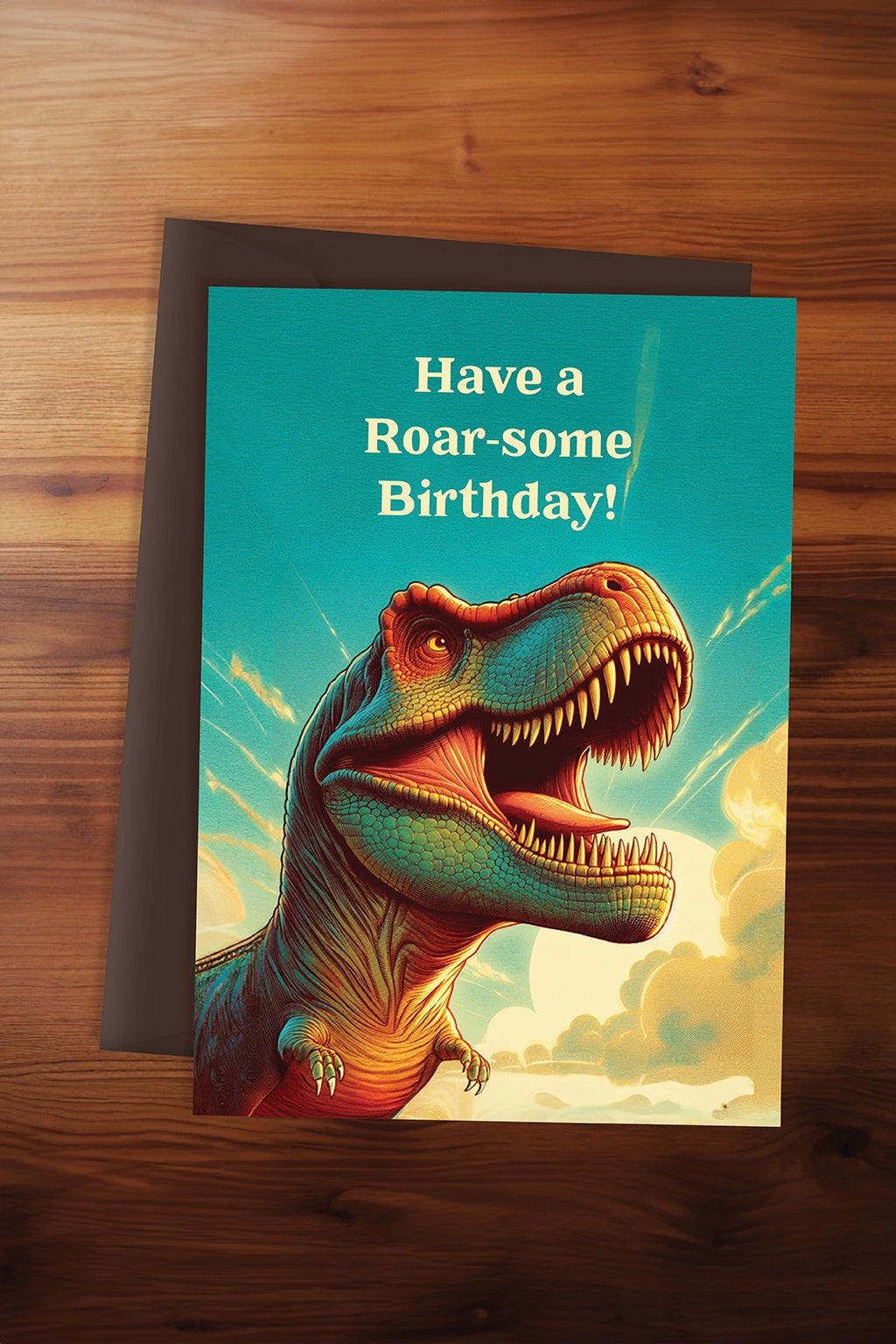 Roar-some Birthday Dino Card