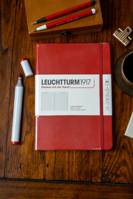 A5 Hard - Cherry Ruled