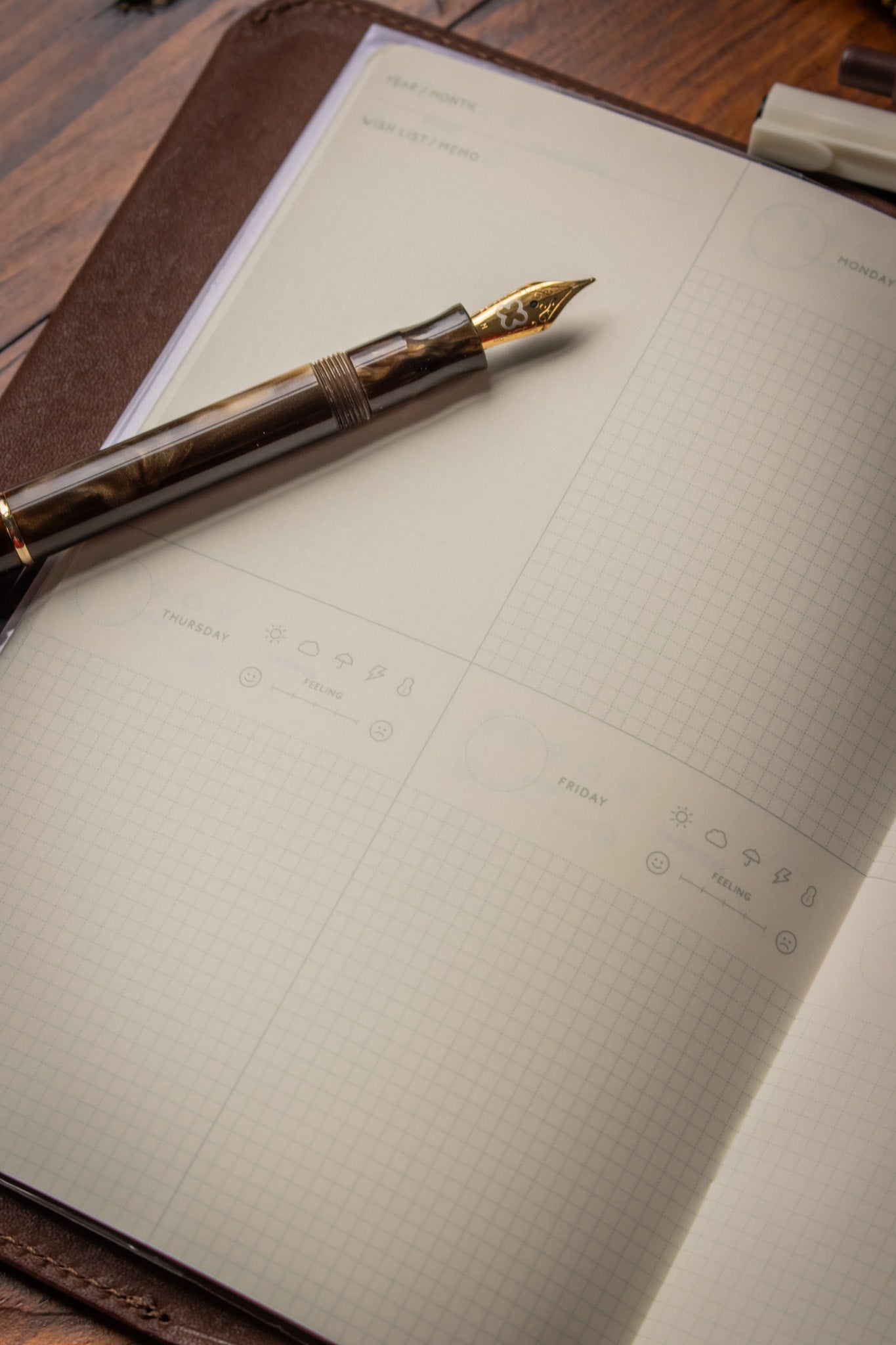 B6 Notebook - Matcha Weekly