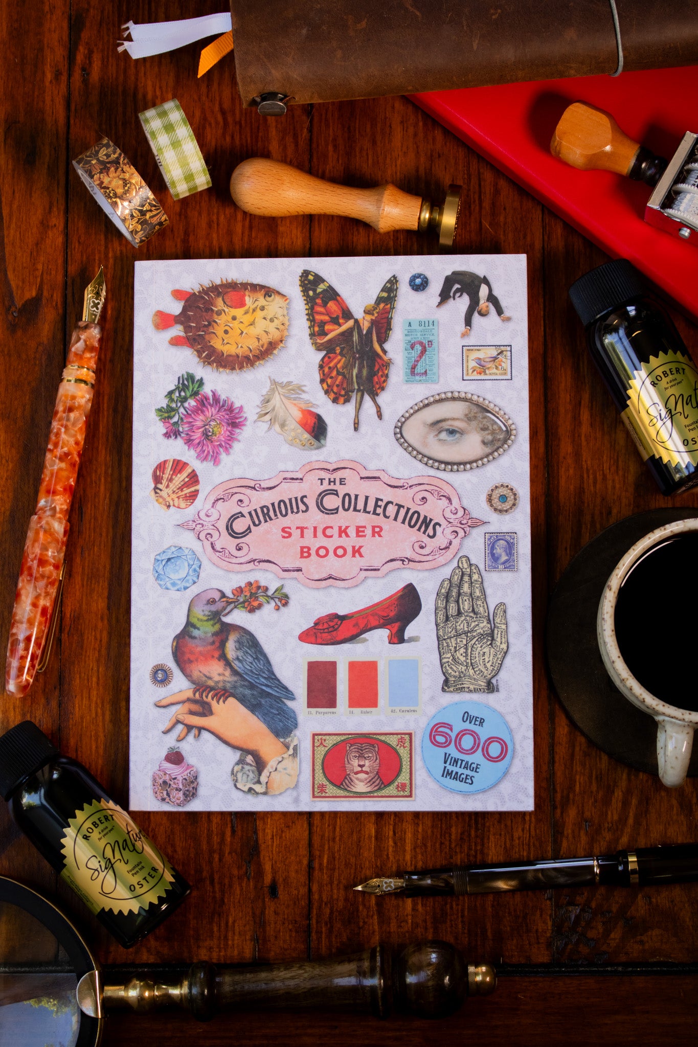 Curious Collections Sticker Book, The