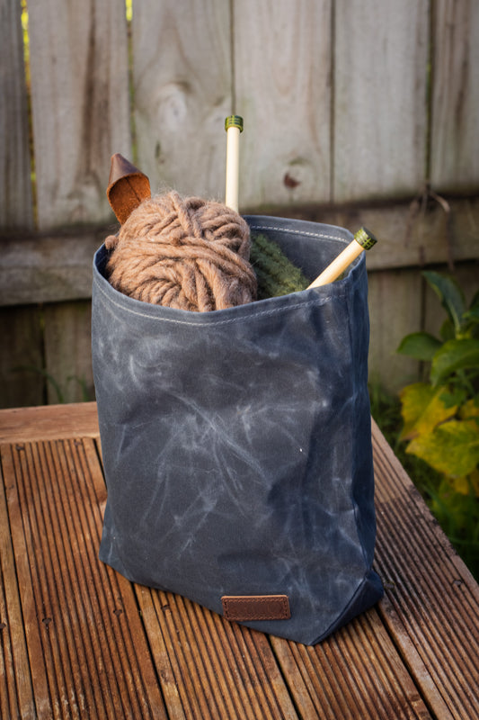 Canvas Carry Sack - Navy, Large