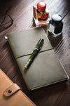 TRAVELER'S Notebook Leather Cover - Olive