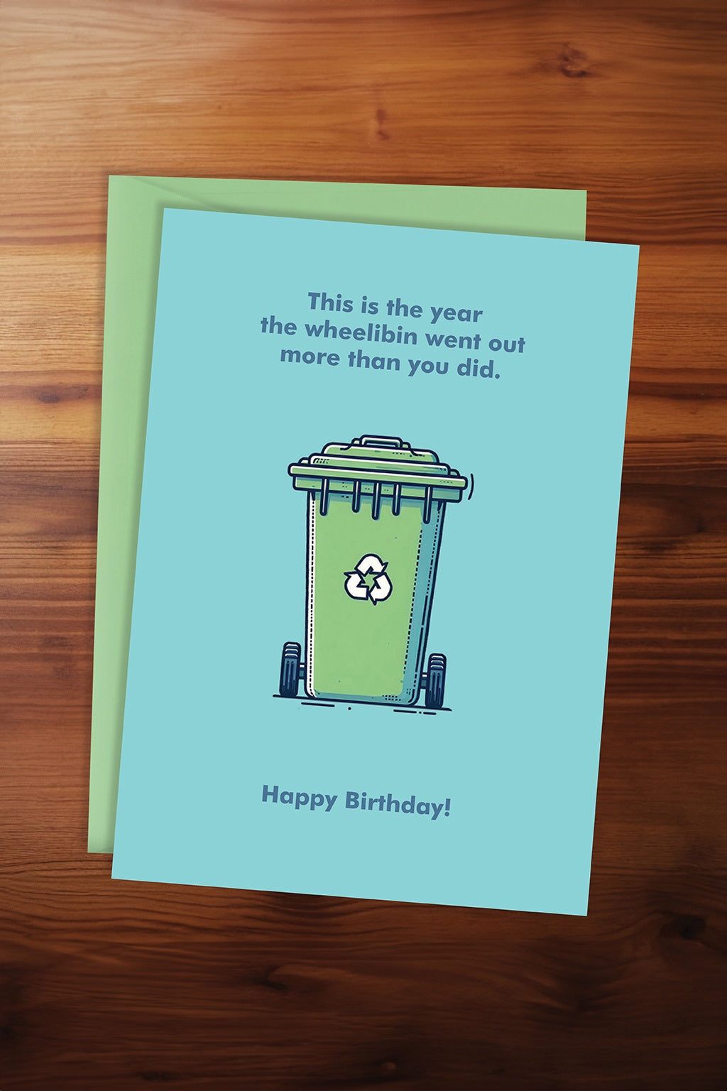 Wheelibin Out Card
