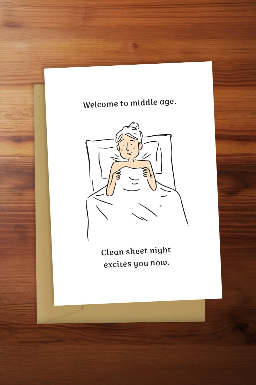 Clean Sheets Night Card