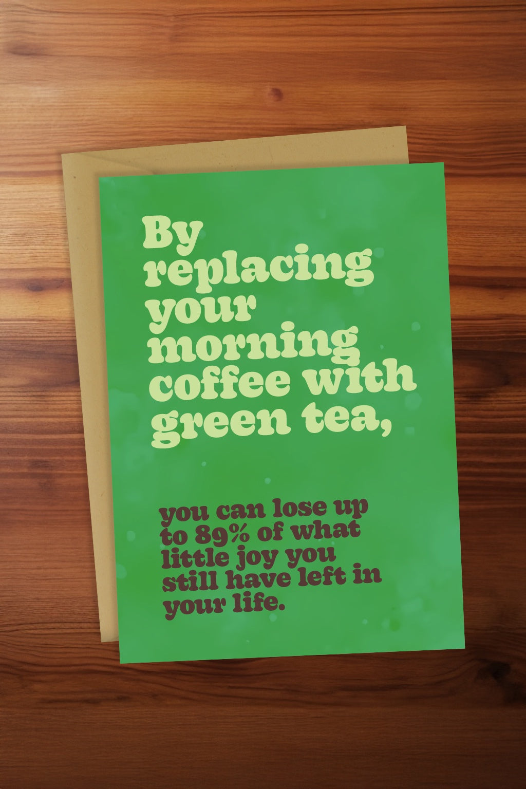 Replacing Your Morning Coffee Card