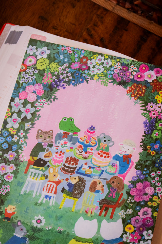 Yumi Kitagishi A5 Pencil Board (In The Garden)