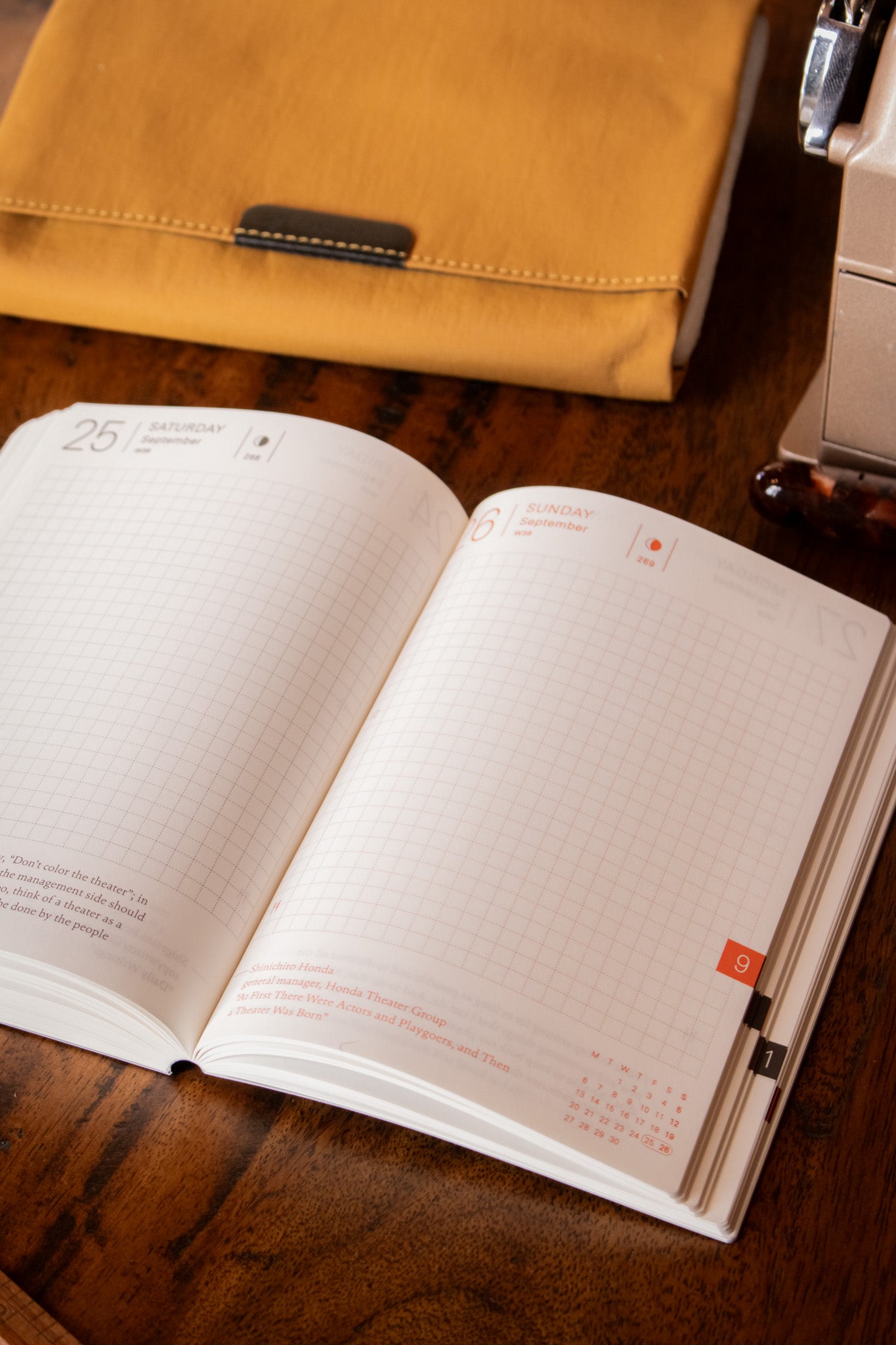 Hobonichi 2027 Planner Book - A6 size
