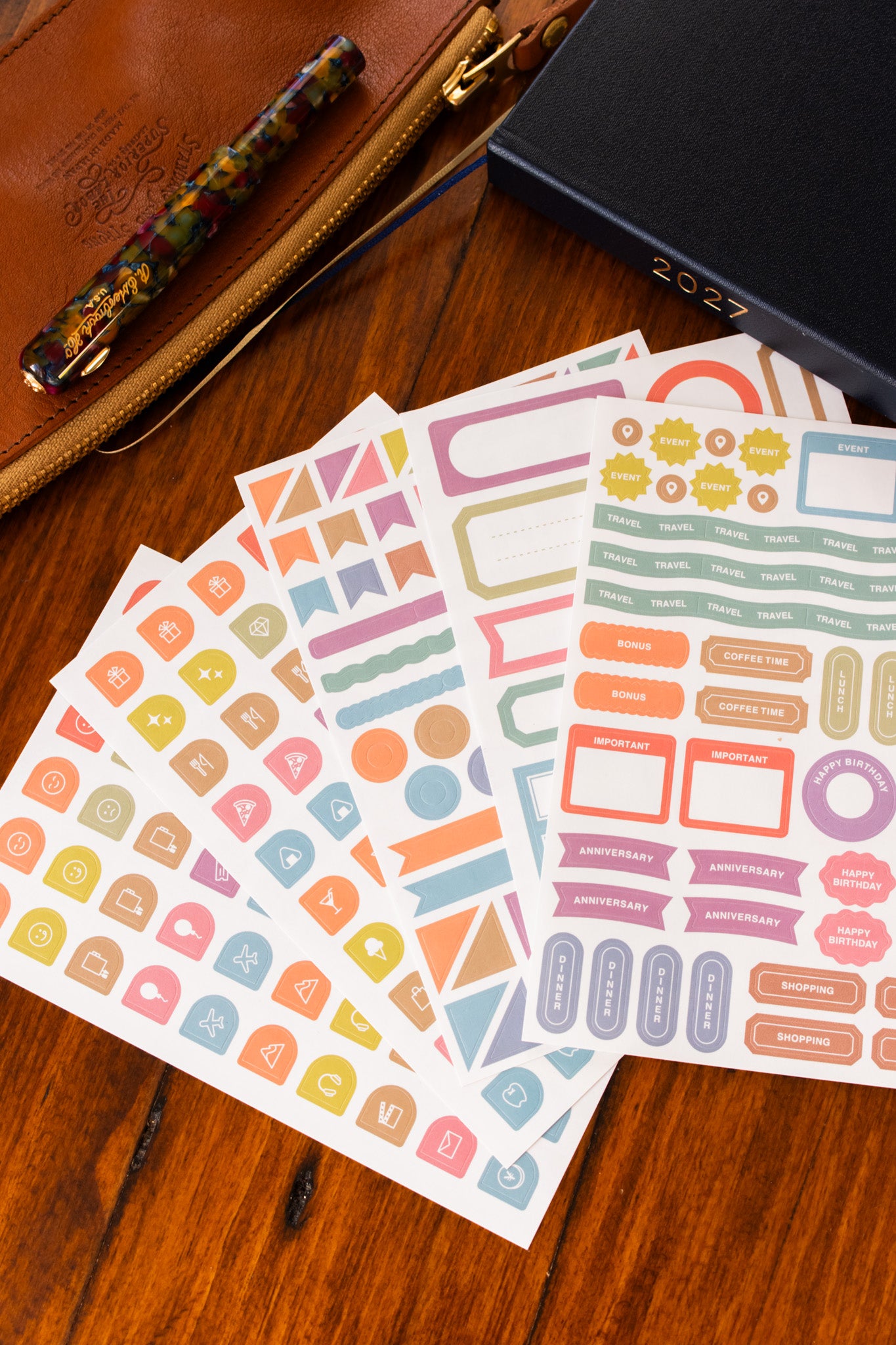 TSUKI no IRO - Schedule Sticker Set