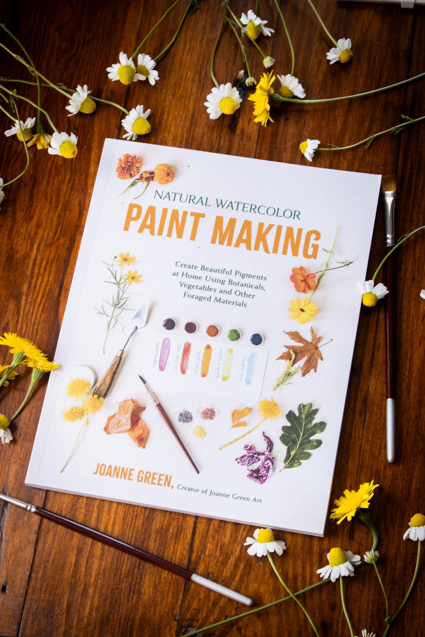 Natural Watercolor Paint Making