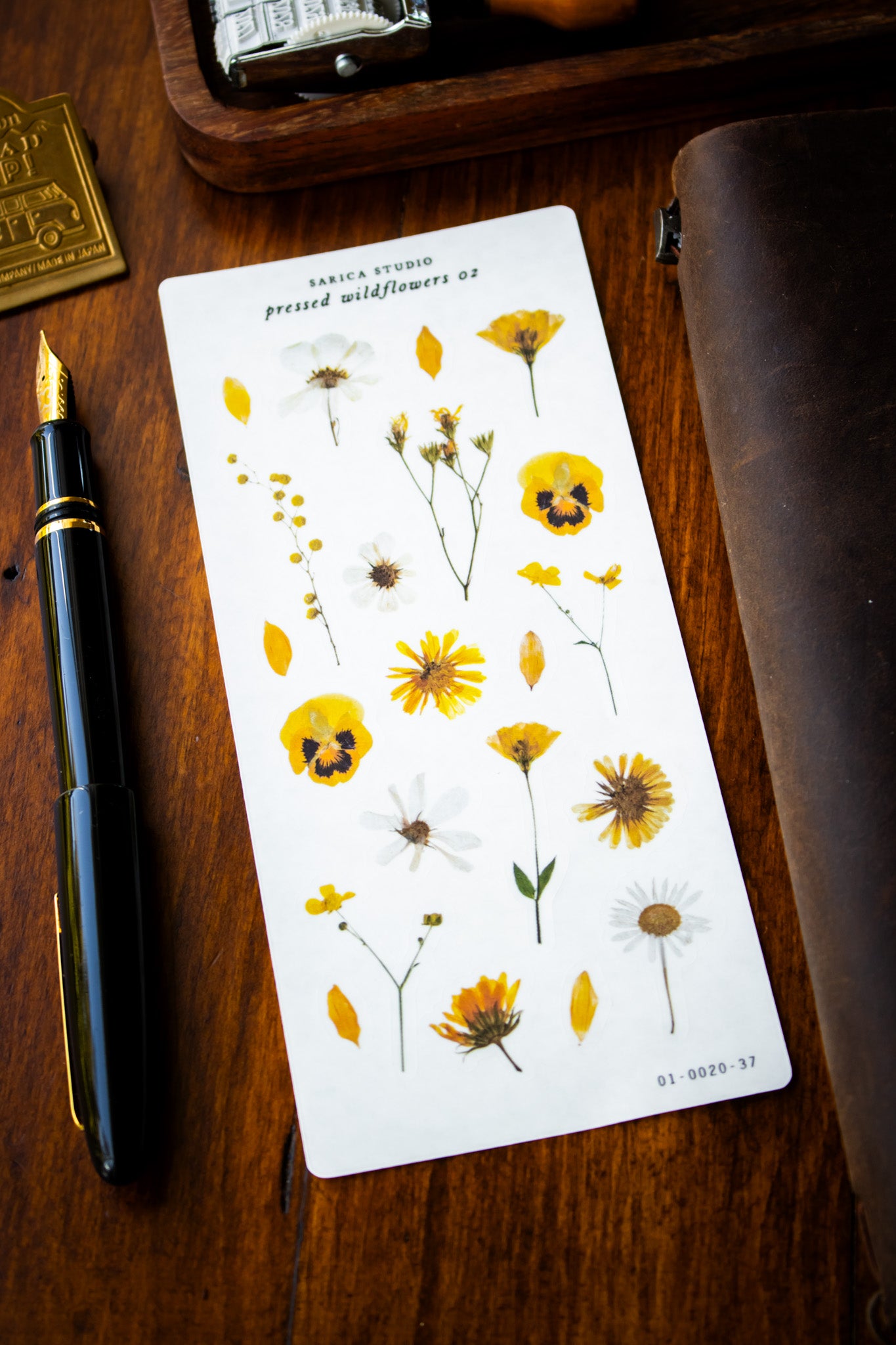 Pressed Wildflowers (02) Stickers