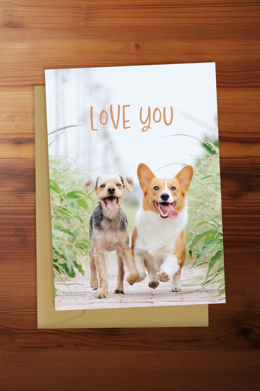 Love You Dogs Card