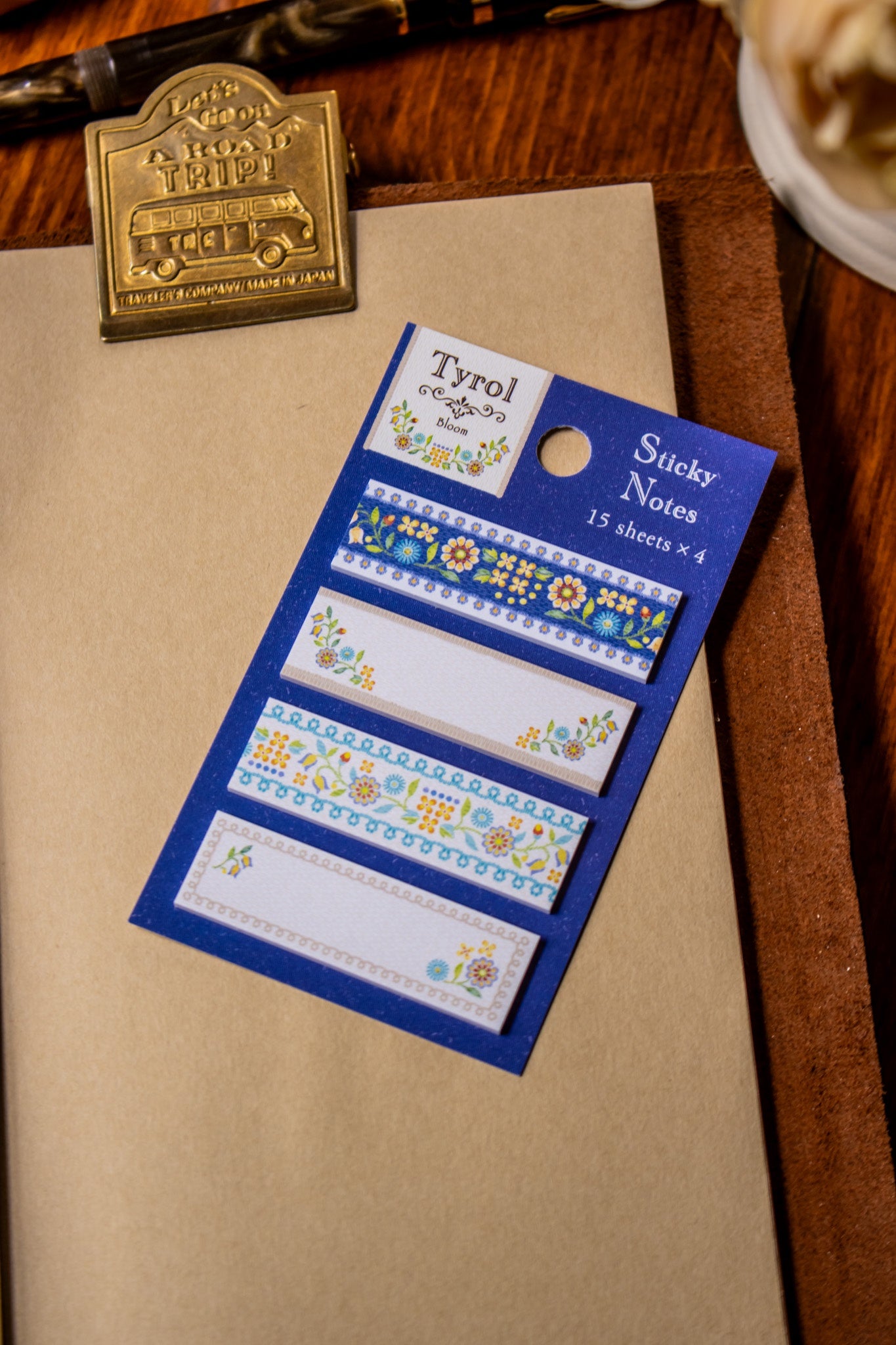 Sticky Notes - Folk Art Blue