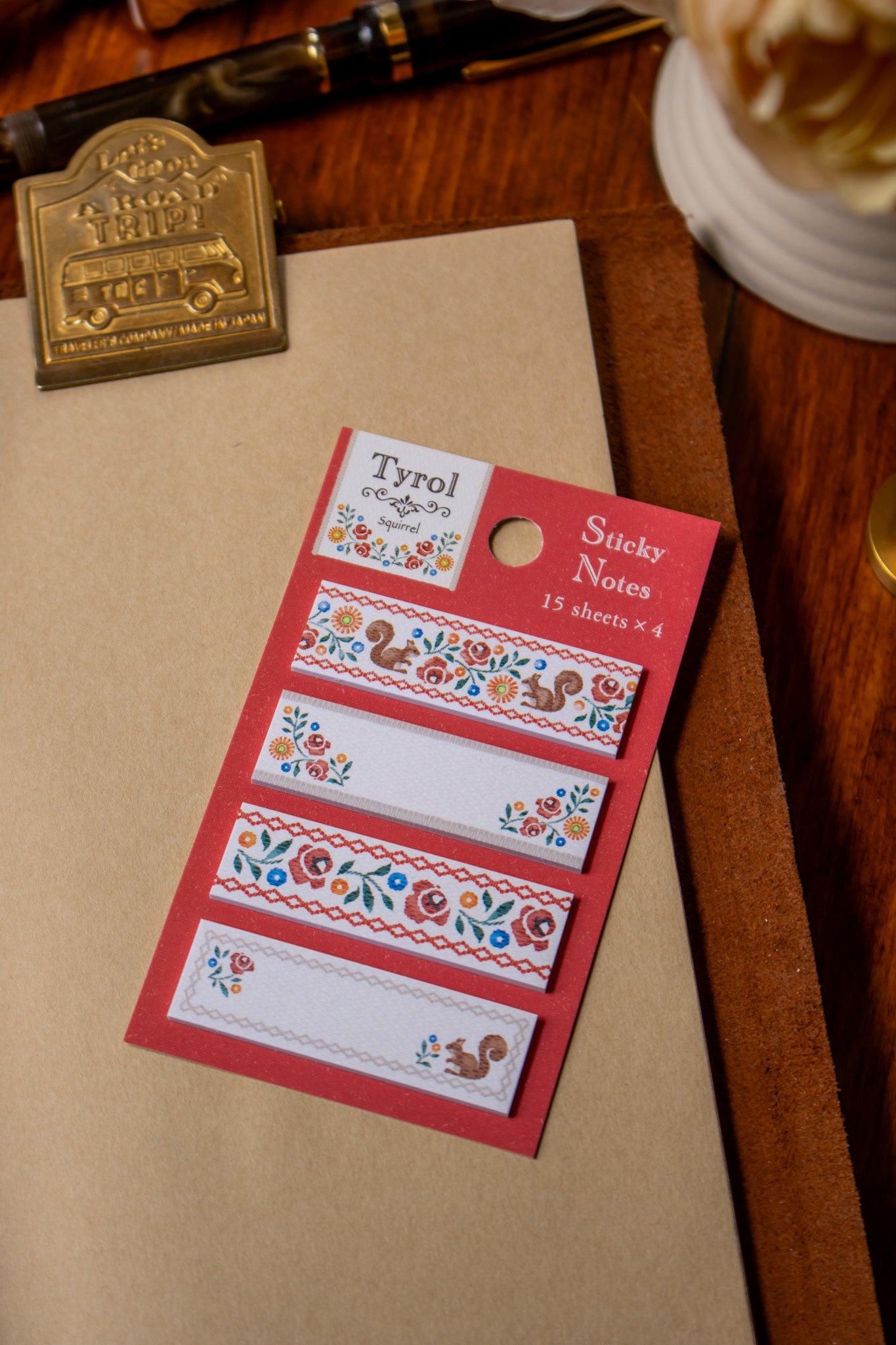 Sticky Notes - Folk Art Persimmon