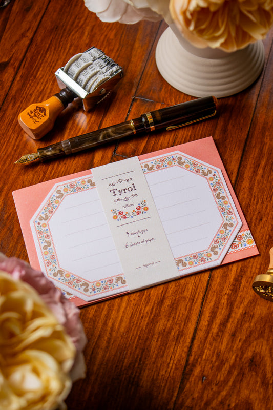 Mini Letter Set - Persimmon