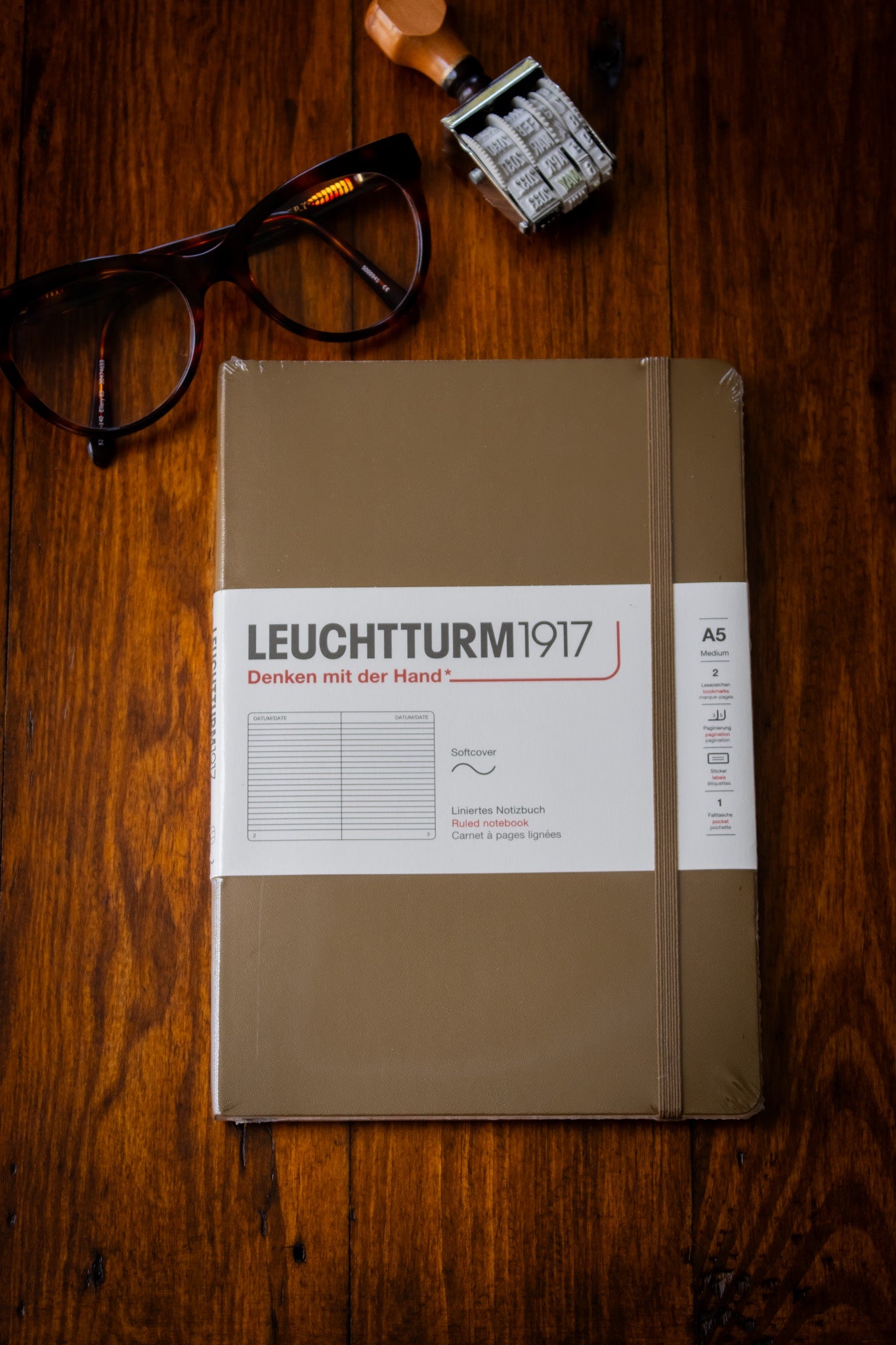 A5 Softcover - Spice Brown Ruled