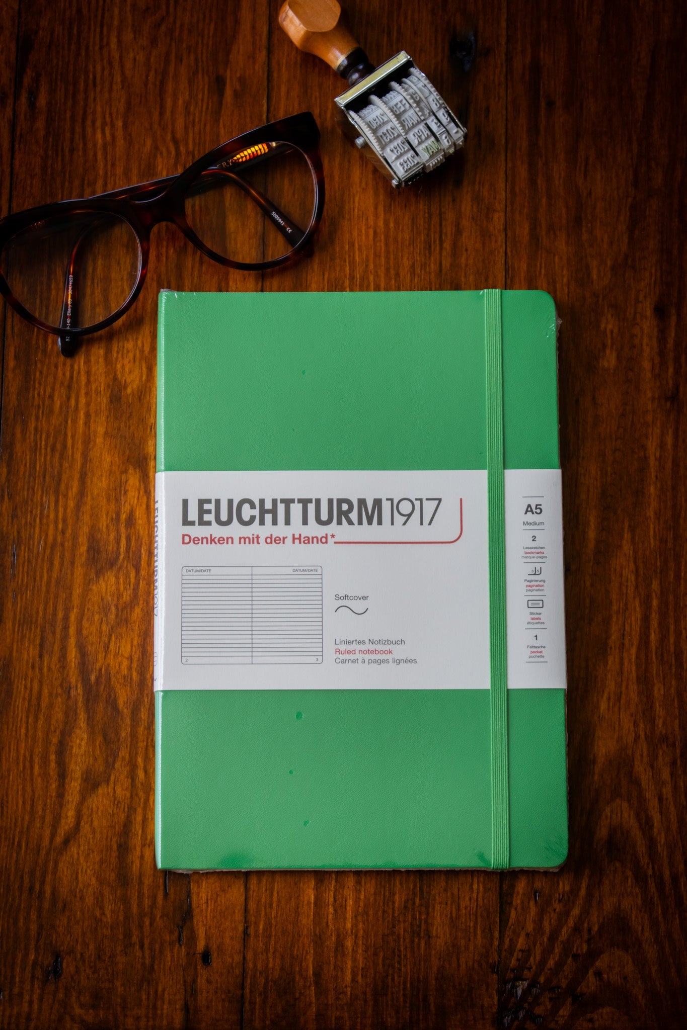 A5 Softcover - Spring Leaf Ruled