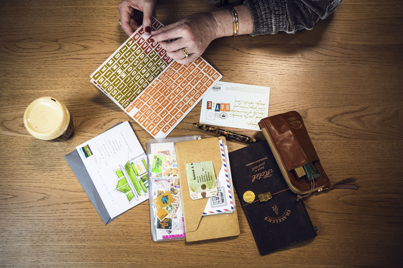 017 TRAVELER'S Sticker Release Paper (Passport)