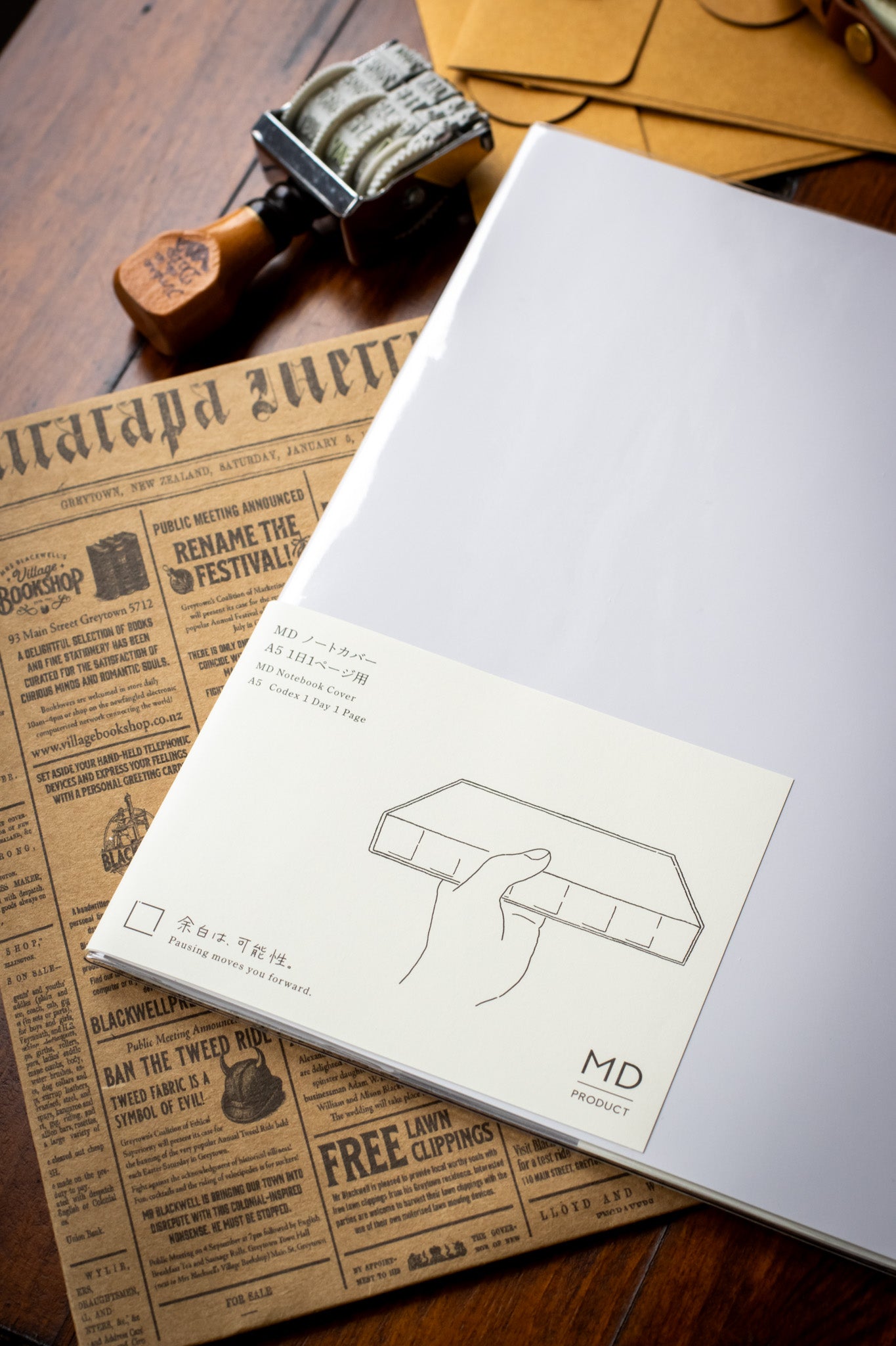 MD: Notebook Clear Cover Codex