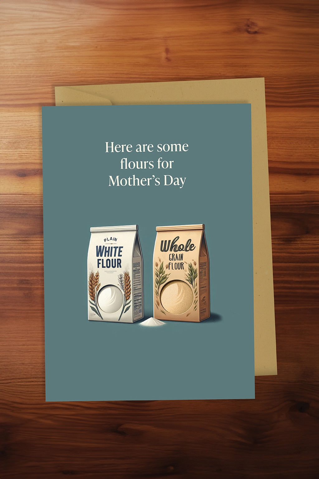 Mothers Day Flours Card