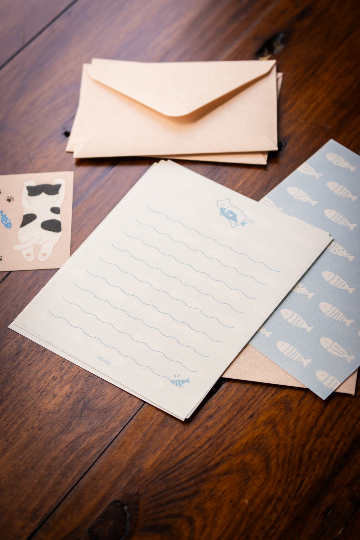 Message Letter Set - Cat