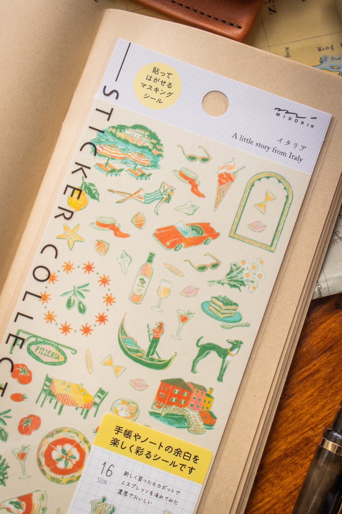 Country Story Stickers - Italy