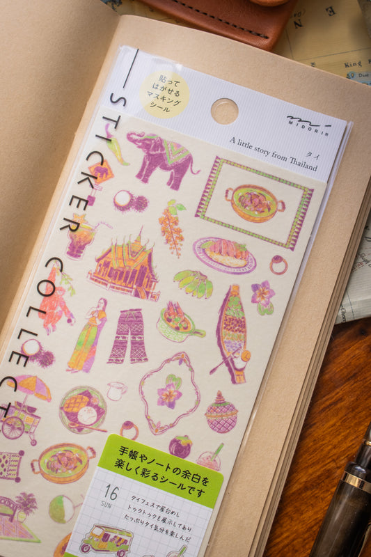 Country Story Stickers - Thailand