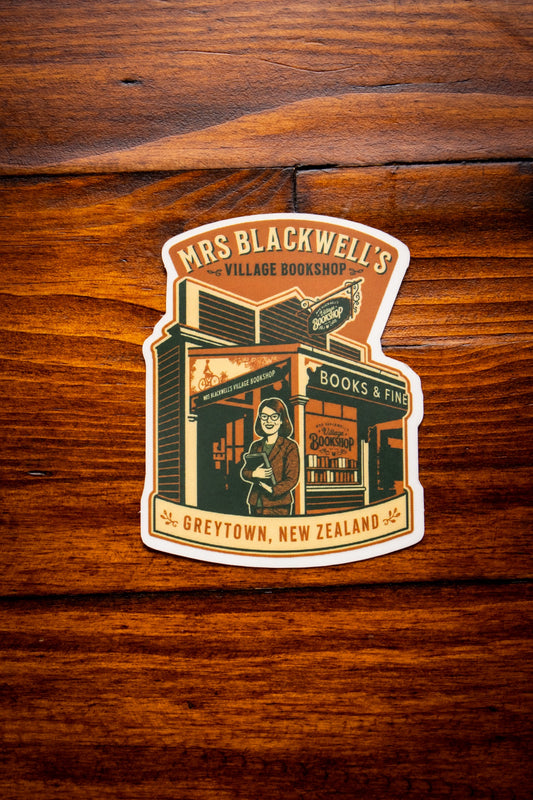 Mrs Blackwell's Shopfront Sticker