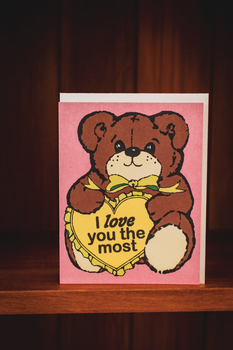Love You The Most Card