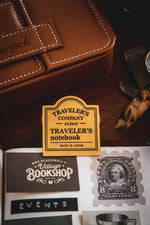 TRAVELER'S Notebook Brass Clip - Logo