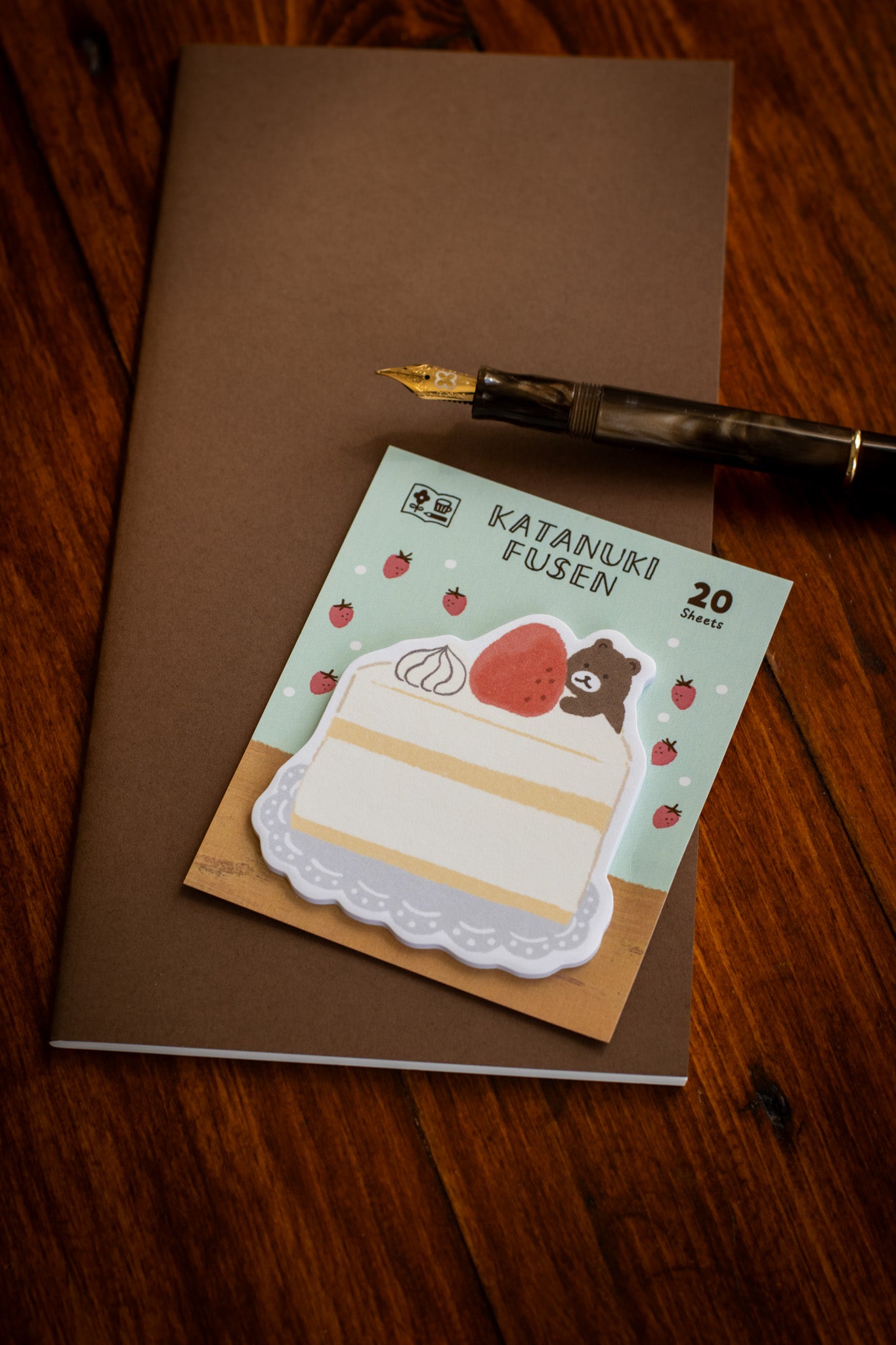 Japanese Sticky Notes - Die-Cut Cake