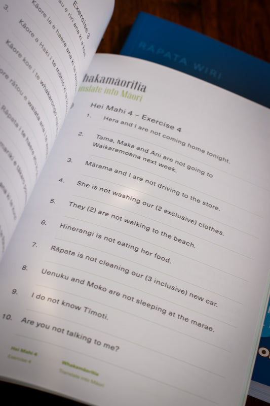 L2: A Māori Language Course for Beginners