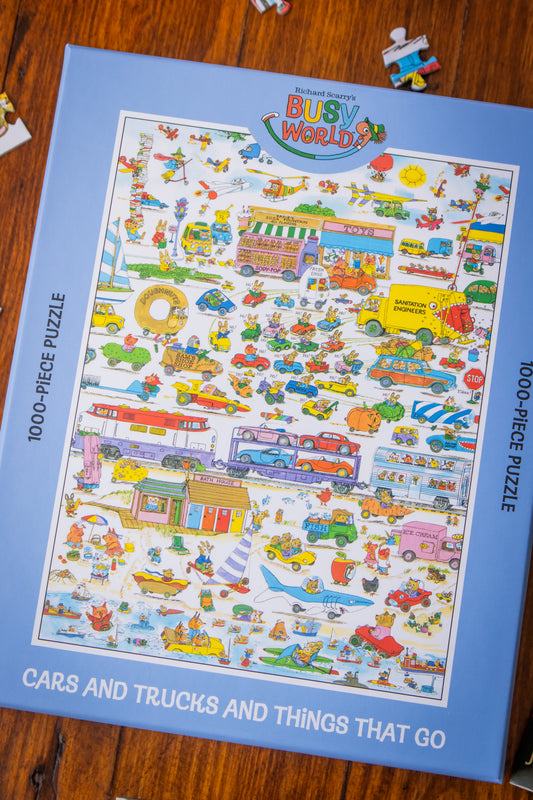 Richard Scarry Cars Puzzle