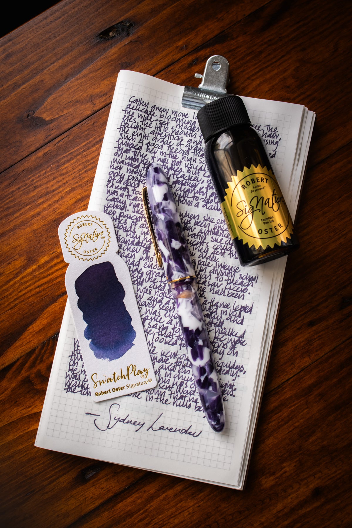Fountain Pen Ink: Sydney Lavender