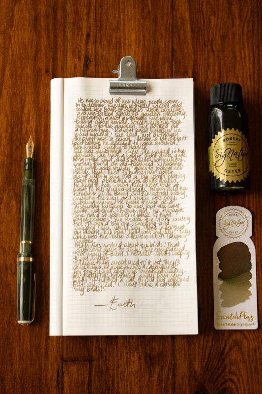 Fountain Pen Ink: Earth