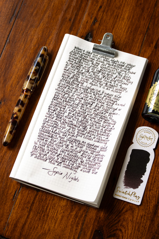 Fountain Pen Ink: Sepia Nights