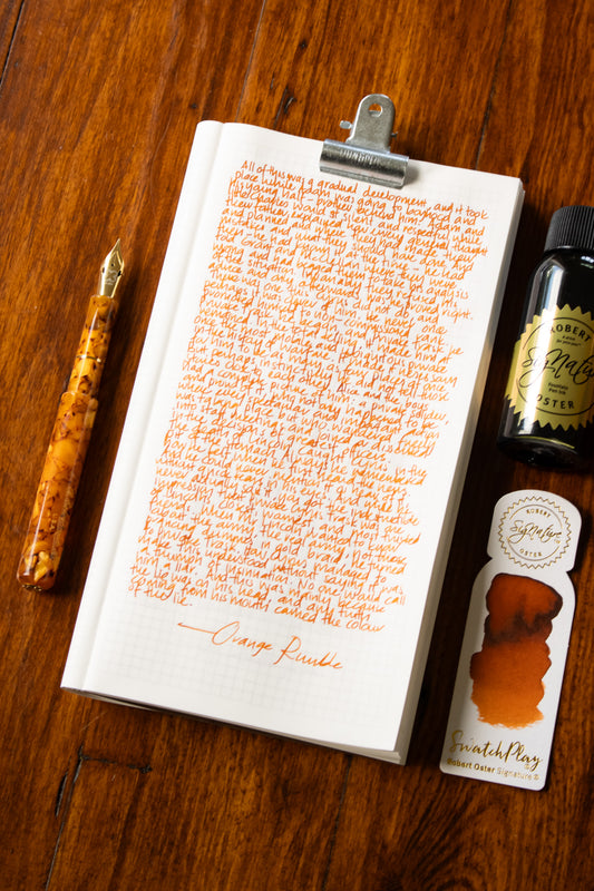 Fountain Pen Ink: Orange Rumble