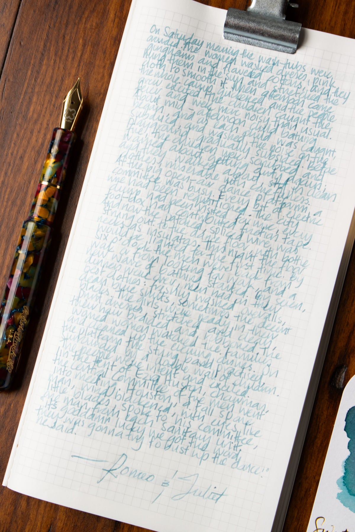 Fountain Pen Ink: Romeo & Juliet