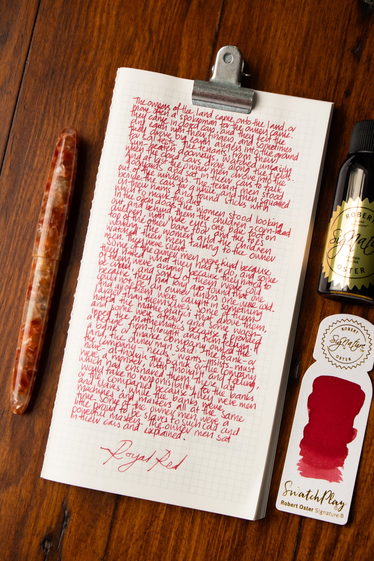 Fountain Pen Ink: Royal Red